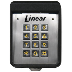 LINEAR AK-11 Exterior Digital Keypad Electronic Door Lock Weatherproof for Homes